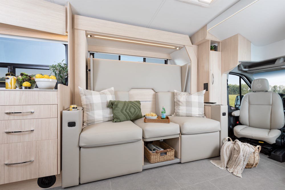 Leisure Travel Vans Unveils NextGeneration Murphy Bed Lounge Models